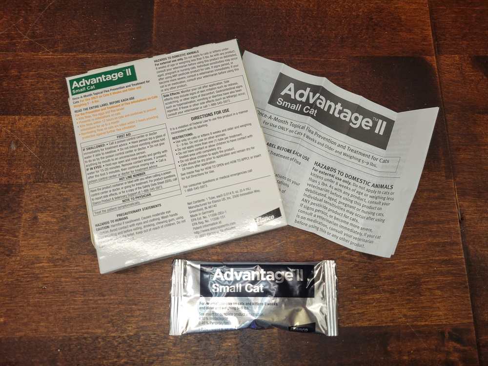 Advantage II Flea Spot Treatment for Cats