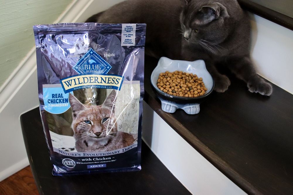 Blue Buffalo Wilderness Chicken Recipe Dry Kibble Cat Food