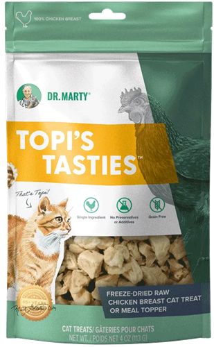 Dr. Marty Topi's Tasties Raw Chicken Cat Treats