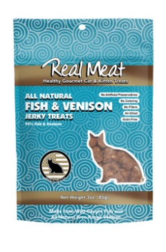 The Real Meat Fish & Venison Cat Treats The Real Meat Fish & Venison Cat Treats