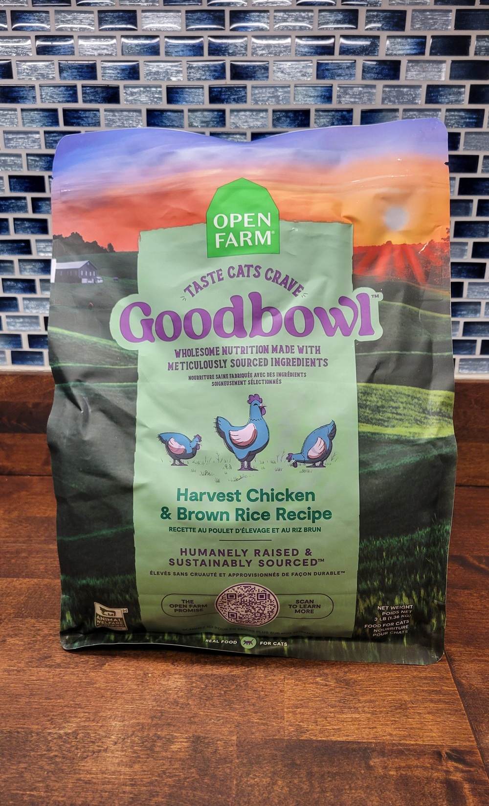 Goodbowl Harvest Chicken & Brown Rice Dry Cat Food