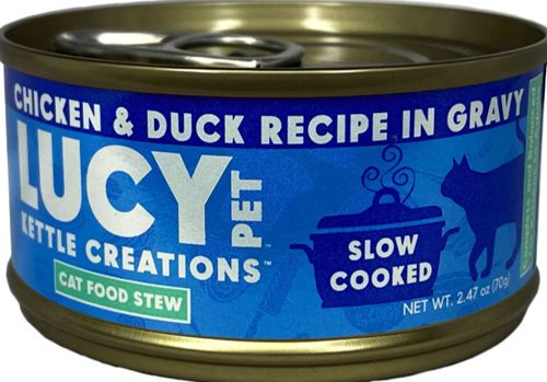Lucy Pet Products Kettle Creations Chicken & Duck Recipe in Gravy Wet Cat Food