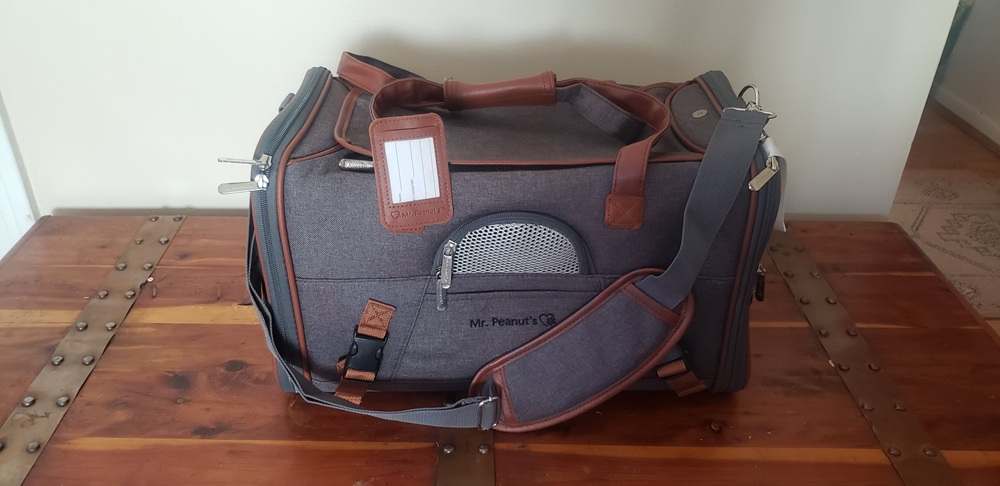 Mr. Peanut’s Airline-Approved Soft-Sided Pet Carrier