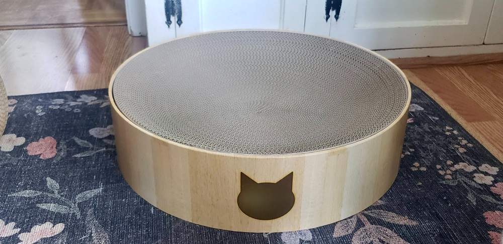 Necoichi Cozy Cat Scratcher Bowl