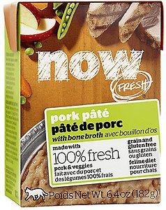 Now Fresh Grain-Free Pork Paté Wet Cat Food Now Fresh Grain-Free Pork Paté Wet Cat Food