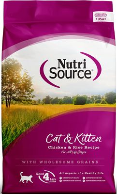 NutriSource Cat & Kitten Chicken & Rice Dry Food