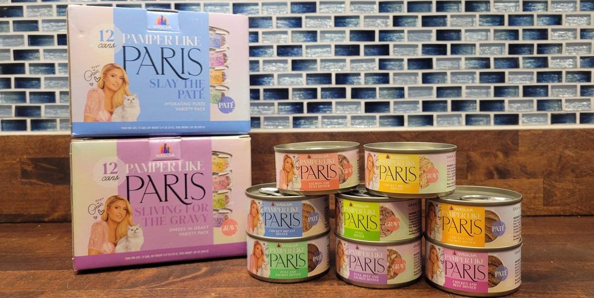Pamper Like Paris Cat Food