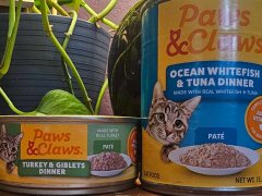 paw and claws cat food