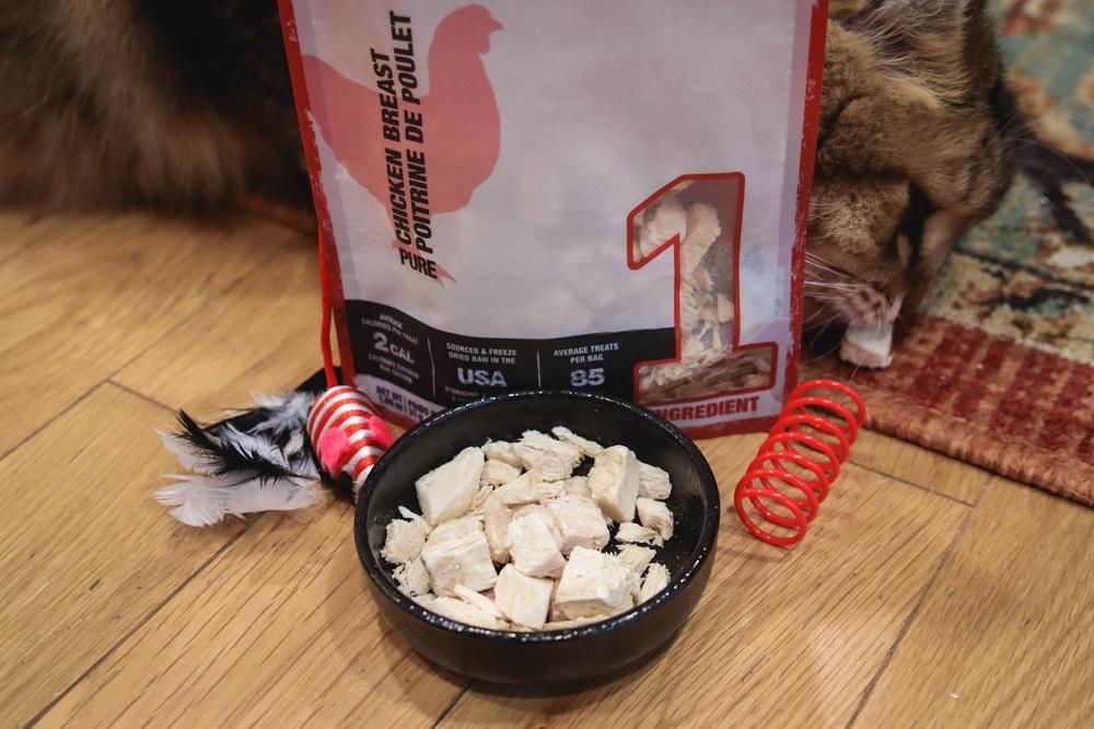 PureBites Chicken Breast Freeze-Dried Raw Cat Treats