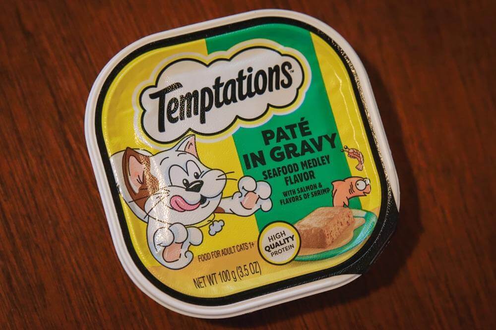 Temptations Seafood Medley Flavor Paté in Gravy