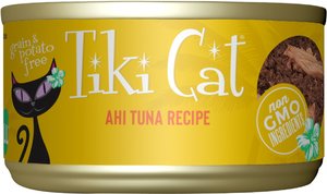 TIKI Cat Canned Food for Cats, Hawaii Grill Ahi Recipe