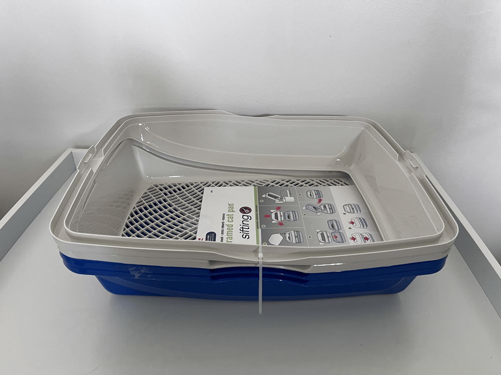 Van Ness Sifting Cat Litter Pan with Frame